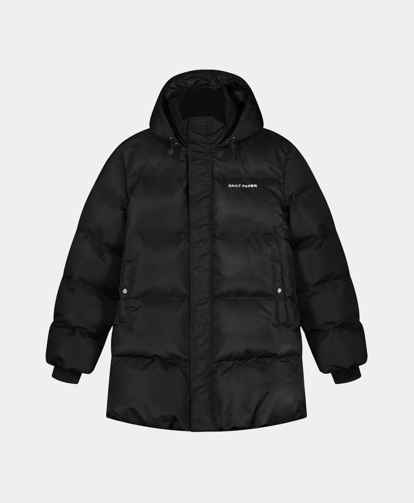 Daily Paper Black Epuffa Mid Jacket-Women Jackets
