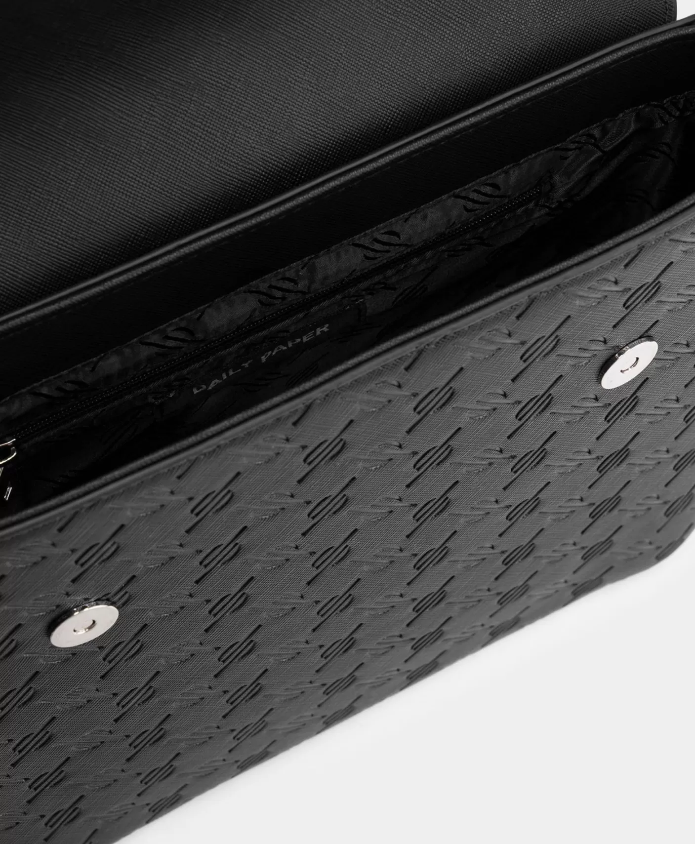 Daily Paper Black Myshus Monogram Bag- Bags